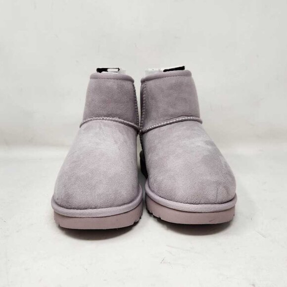 New women's 7 Ugg (from Anthropologie) Classic Mini II Boots in Pale Smoke - Picture 5 of 9